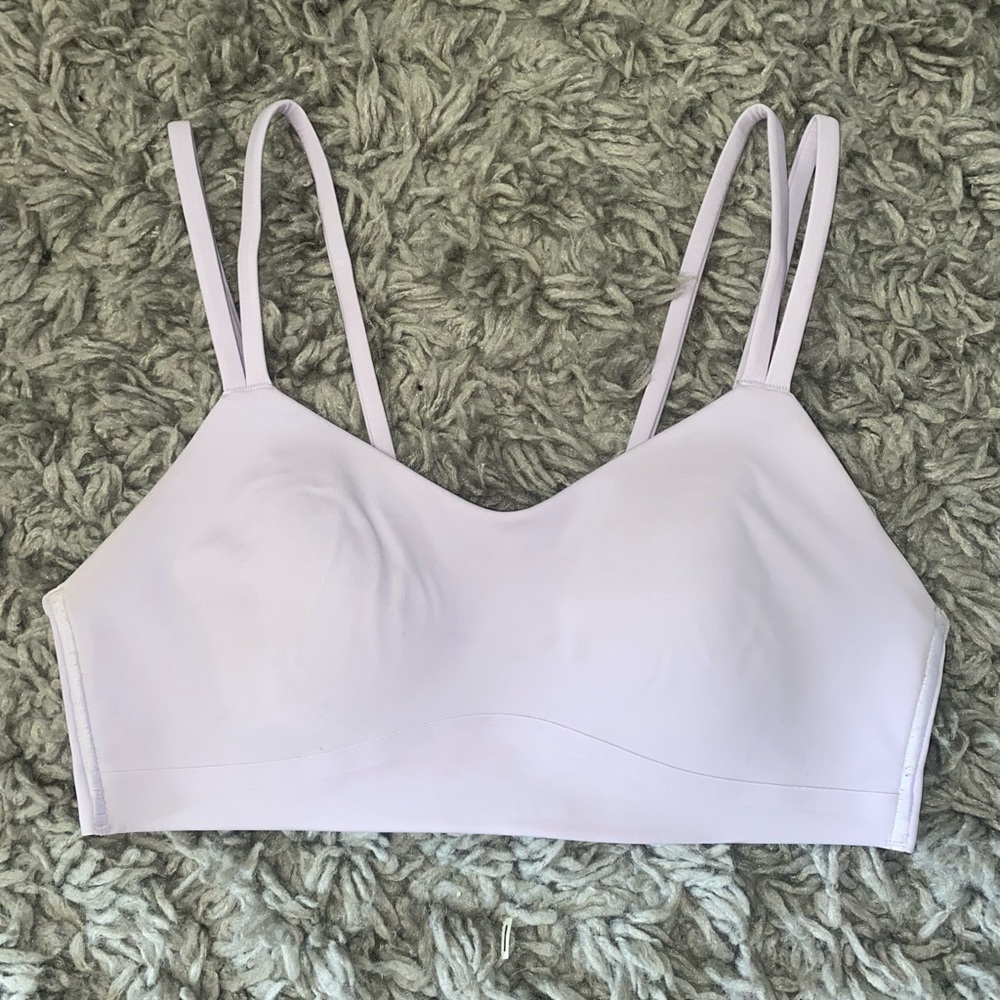 Lululemon Like a Cloud Bra, size 6, lavender dew